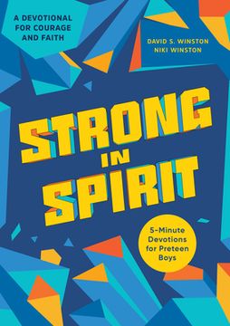 portada Strong in Spirit: 5-Minute Devotions for Preteen Boys (en Inglés)