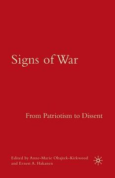 portada Signs of War: From Patriotism to Dissent