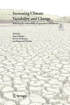 portada increasing climate variability and change: reducing the vulnerability of agriculture and forestry