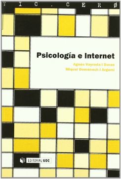 portada Psicología e Internet (Tic. Cero) (in Spanish)