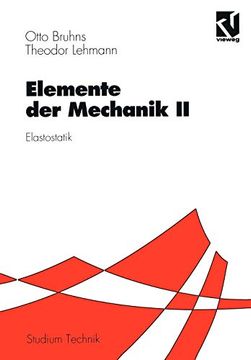 portada Elemente der Mechanik ii: Elastostatik (en Alemán)