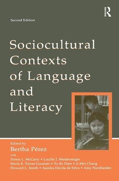 portada Sociocultural Contexts of Language and Literacy (en Inglés)