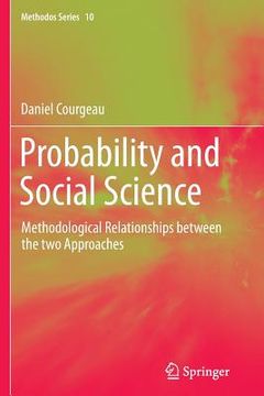 portada Probability and Social Science: Methodological Relationships Between the Two Approaches (en Inglés)