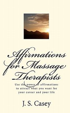 portada affirmations for massage therapists (en Inglés)
