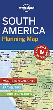portada Lonely Planet South America Planning map (en Inglés)