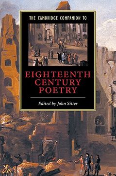 portada The Cambridge Companion to Eighteenth-Century Poetry Paperback (Cambridge Companions to Literature) (en Inglés)