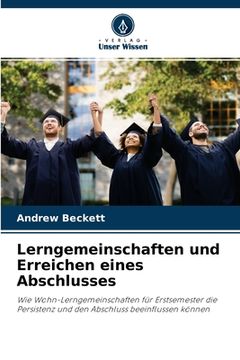 portada Lerngemeinschaften und Erreichen eines Abschlusses (in German)