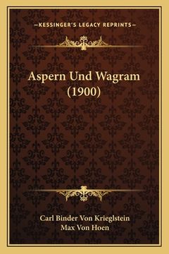portada Aspern Und Wagram (1900) (en Alemán)
