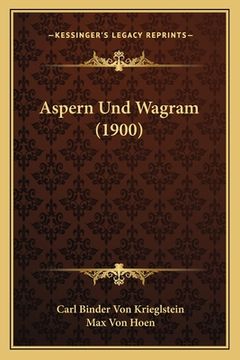 portada Aspern Und Wagram (1900) (in German)