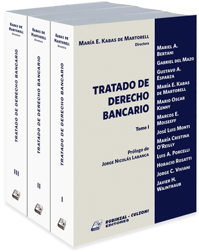 portada Tratado de Derecho Bancario 3 tomos