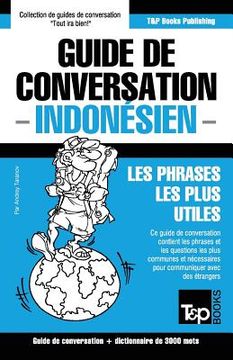 portada Guide de conversation Français-Indonésien et vocabulaire thématique de 3000 mots