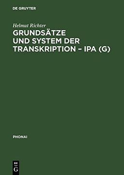 portada Grundstze Und System Der Transkription - IPA (G) (Phonai)