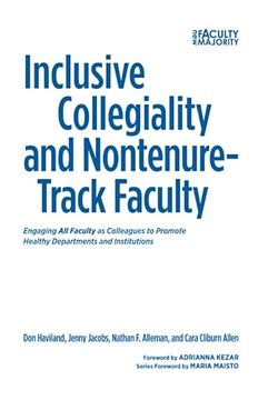 portada Inclusive Collegiality and Nontenure-Track Faculty (New Faculty Majority) (en Inglés)