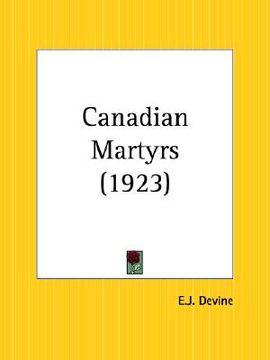 portada canadian martyrs (in English)