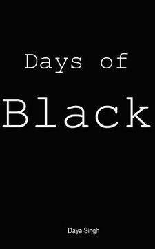 portada days of black (en Inglés)