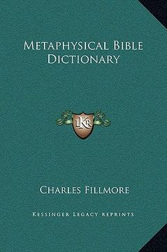 portada metaphysical bible dictionary