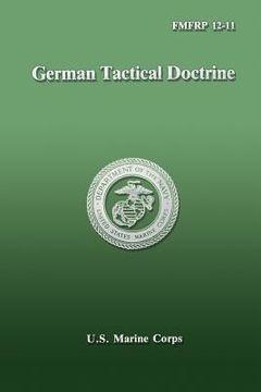 portada German Tactical Doctrine (FMFRP 12-11) (en Inglés)