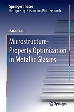 portada Microstructure-Property Optimization in Metallic Glasses (Springer Theses)
