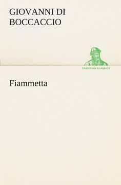 portada Fiammetta (TREDITION CLASSICS) (German Edition)