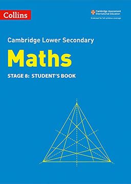 portada Collins Cambridge Lower Secondary Maths: Stage 8: Student's Book (en Inglés)