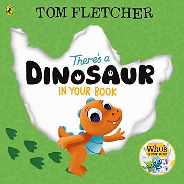 portada There's a Dinosaur in Your Book (en Inglés)