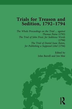 portada Trials for Treason and Sedition, 1792-1794, Part I Vol 1 (en Inglés)