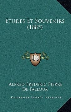 portada Etudes Et Souvenirs (1885) (en Francés)
