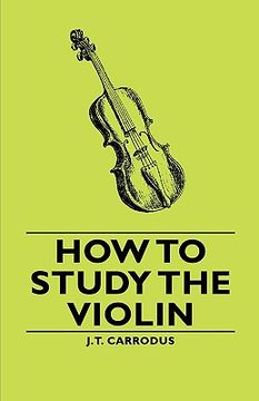 portada how to study the violin (in English)