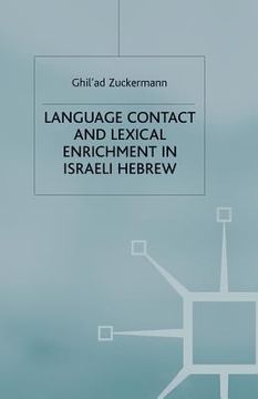 portada Language Contact and Lexical Enrichment in Israeli Hebrew (en Inglés)