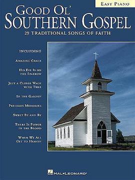 portada good ol' southern gospel: easy piano (in English)
