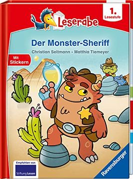 portada Der Monster-Sheriff - Leserabe ab Klasse 1- Erstlesebuch für Kinder ab 6 Jahren (Leserabe - 1. Lesestufe) (en Alemán)