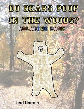 portada do bears poop in the woods? coloring book (in English)
