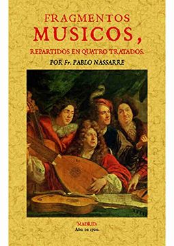 portada Fragmentos Músicos, Repartidos en Quatro [Sic. ] Tratados (in Spanish)