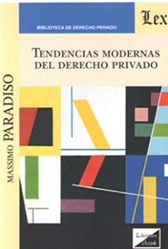 portada Tendencias Modernas del Derecho Privado (2018)