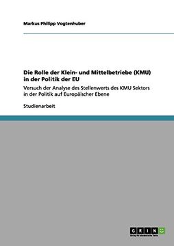 portada Die Rolle der Klein- und Mittelbetriebe (KMU) in der Politik der EU (German Edition)