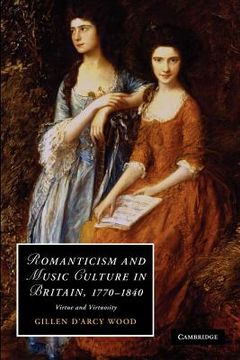 portada Romanticism and Music Culture in Britain, 1770-1840 Paperback (Cambridge Studies in Romanticism) (en Inglés)