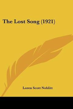 portada the lost song (1921)