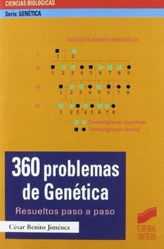 portada 360 Problemas de Genetica Resueltos Paso a Paso