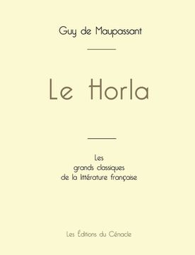 portada Le Horla de Maupassant (édition grand format) (en Francés)