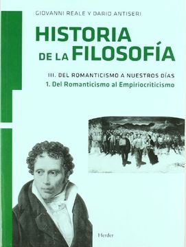 portada Historia de la Filosofía Vol. Iii: Del Romanticismo a Nuestros Días Tomo 1. Del Romanticismo al Empiriocriticismo (in Spanish)