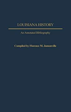 portada Louisiana History: An Annotated Bibliography (en Inglés)