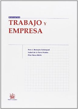 portada Trabajo y Empresa (Manuales de Derecho del Trabajo y Seguridad Social) (in Spanish)