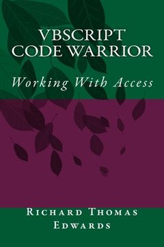 portada VBScript Code Warrior: Working With Access
