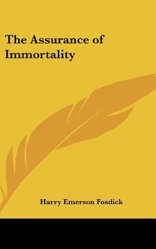 portada the assurance of immortality (in English)