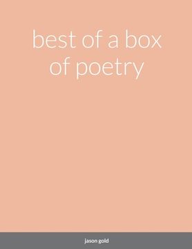 portada best of a box of poetry (en Inglés)