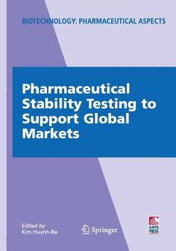 portada pharmaceutical stability testing to support global markets