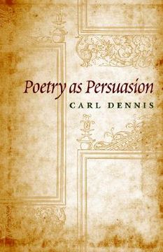 portada poetry as persuasion (en Inglés)