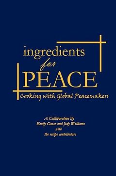 portada ingredients for peace (en Inglés)