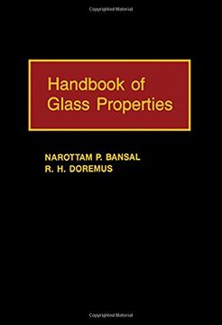 portada Handbook of Glass Properties (en Inglés)