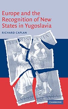 portada Europe and the Recognition of new States in Yugoslavia (in English)
